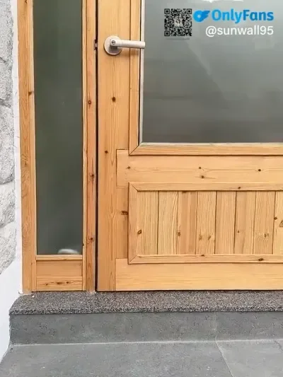 inside the door